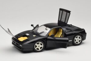 Ferrari 348 TB Negru Mira 1:18 6101-R1 Metal - imaginea 3 din 8