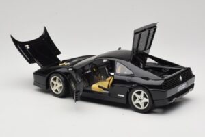 Ferrari 348 TB Negru Mira 1:18 6101-R1 Metal - imaginea 5 din 8