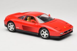 Ferrari 348 TB Roșu Mira 1:18 6101 Metal - imaginea 6 din 8