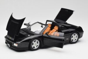 Ferrari 348 TS Negru Hot Wheels 1:18 X5481 Metal - imaginea 2 din 8