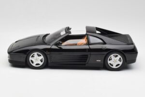 Ferrari 348 TS Negru Hot Wheels 1:18 X5481 Metal - imaginea 4 din 8