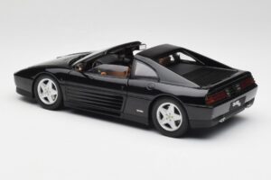 Ferrari 348 TS Negru Hot Wheels 1:18 X5481 Metal - imaginea 7 din 8