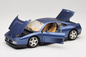 Ferrari 348tb Albastru Închis Metalizat Bburago 1:18 3039-B1 Metal - imaginea 2 din 8
