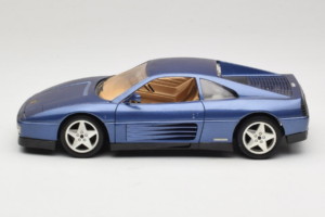 Ferrari 348tb Albastru Închis Metalizat Bburago 1:18 3039-B1 Metal - imaginea 4 din 8