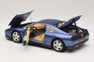 Ferrari 348tb Albastru Închis Metalizat Bburago 1:18 3039-B1 Metal - imaginea 5 din 8
