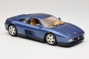 Ferrari 348tb Albastru Închis Metalizat Bburago 1:18 3039-B1 Metal - imaginea 6 din 8