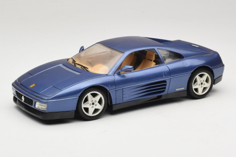 Ferrari 348tb Albastru Închis Metalizat Bburago 1:18 3039-B1 Metal