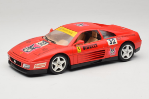 Ferrari 348 TB #32 Pirelli Roșu 1989 Bburago 1:18 3039-P1 Metal