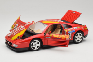 Ferrari 348 TB #5 Monroe Roșu 1989 Bburago 1:18 3039-M1 Metal - imaginea 2 din 8
