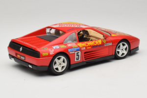 Ferrari 348 TB #5 Monroe Roșu 1989 Bburago 1:18 3039-M1 Metal - imaginea 3 din 8