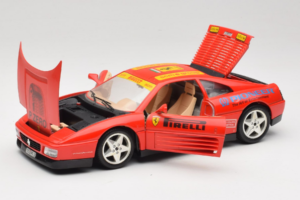 Ferrari 348tb Pirelli Roșu Bburago 1:18 3039-P2 Metal - imaginea 2 din 8