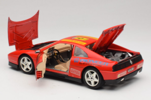 Ferrari 348tb Pirelli Roșu Bburago 1:18 3039-P2 Metal - imaginea 5 din 8