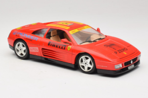 Ferrari 348tb Pirelli Roșu Bburago 1:18 3039-P2 Metal - imaginea 6 din 8