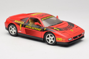 Ferrari 348 ts Evoluzione #1 Roșu Mira 1:18 6112 Metal - imaginea 6 din 8