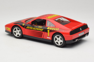 Ferrari 348 ts Evoluzione #1 Roșu Mira 1:18 6112 Metal - imaginea 7 din 8
