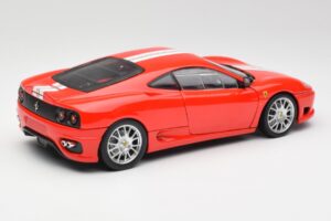 Ferrari 360 Challenge Stradale Roșu Hot Wheels 1:18 C0407 Metal - imaginea 3 din 8