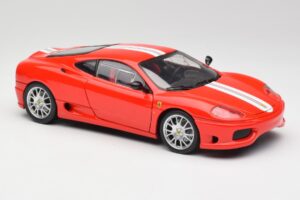 Ferrari 360 Challenge Stradale Roșu Hot Wheels 1:18 C0407 Metal - imaginea 6 din 8