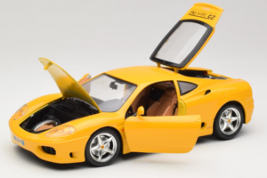Ferrari 360 Modena 25 Jahre FMC Galben Bburago 1:18 3358-Y1 Metal - imaginea 2 din 8