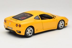 Ferrari 360 Modena 25 Jahre FMC Galben Bburago 1:18 3358-Y1 Metal - imaginea 3 din 8