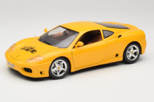 Ferrari 360 Modena 25 Jahre FMC Galben Bburago 1:18 3358-Y1 Metal