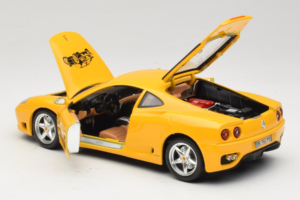 Ferrari 360 Modena 25 Jahre FMC Galben Bburago 1:18 3358-Y1 Metal - imaginea 5 din 8