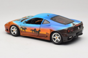 Ferrari 360 Modena Bracio Gotz Running Horses Livery Bburago 1:18 3358-B1 Metal - imaginea 7 din 8