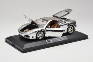 Ferrari 360 Modena Chrome Silver Ediție Limitată Exclusive Cars 1:18 EC004 Metal - imaginea 3 din 9