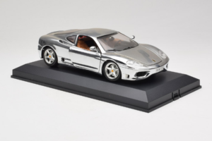 Ferrari 360 Modena Chrome Silver Ediție Limitată Exclusive Cars 1:18 EC004 Metal - imaginea 6 din 9