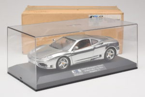 Ferrari 360 Modena Chrome Silver Ediție Limitată Exclusive Cars 1:18 EC004 Metal - imaginea 9 din 9