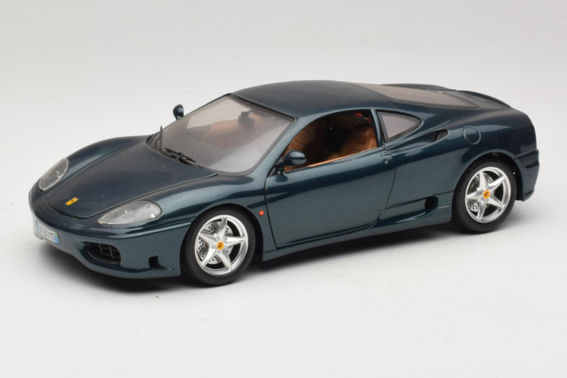 Ferrari 360 Modena Verde Închis Metalizat Bburago 1:18 3358-G2 Metal