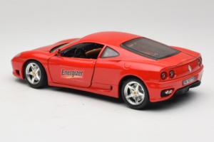 Ferrari 360 Modena Energizer Roșu Bburago 1:18 3358-P3 Metal - imaginea 7 din 8