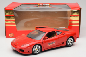Ferrari 360 Modena Energizer Roșu Bburago 1:18 3358-P3 Metal - imaginea 8 din 8