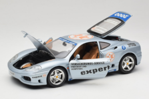 Ferrari 360 Modena Expert #1 Argintiu Bburago 1:18 3348-S1 Metal - imaginea 2 din 8