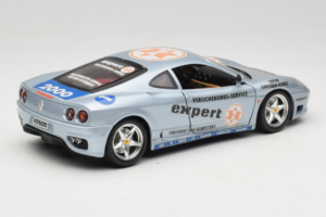 Ferrari 360 Modena Expert #1 Argintiu Bburago 1:18 3348-S1 Metal - imaginea 3 din 8