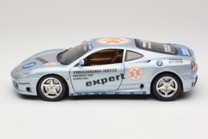 Ferrari 360 Modena Expert #1 Argintiu Bburago 1:18 3348-S1 Metal - imaginea 4 din 8