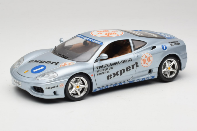 Ferrari 360 Modena Expert #1 Argintiu Bburago 1:18 3348-S1 Metal