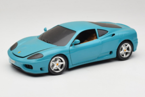 Ferrari 360 Modena Migros Ediție Limitată 333 buc Albastru Bburago 1:18 3358-G1 Metal