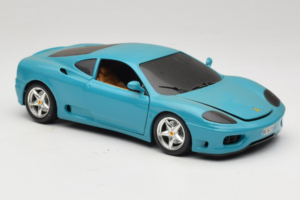 Ferrari 360 Modena Migros Ediție Limitată 333 buc Albastru Bburago 1:18 3358-G1 Metal - imaginea 6 din 8