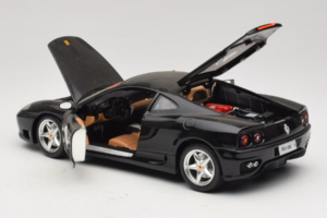 Ferrari 360 Modena #14 Negru Ediție Limitată Bburago 1:18 3368-B1 Metal - imaginea 5 din 8