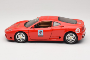 Ferrari 360 Modena Bevro International #4 Ediție Limitată 111 buc Roșu Bburago 1:18 3358-P1 Metal - imaginea 4 din 8