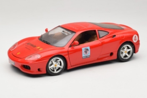 Ferrari 360 Modena Bevro International #4 Ediție Limitată 111 buc Roșu Bburago 1:18 3358-P1 Metal
