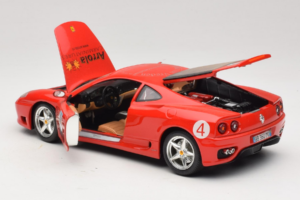 Ferrari 360 Modena Bevro International #4 Ediție Limitată 111 buc Roșu Bburago 1:18 3358-P1 Metal - imaginea 5 din 8