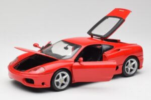 Ferrari 360 Modena Roșu Hot Wheels 1:18 25736 Metal - imaginea 2 din 8