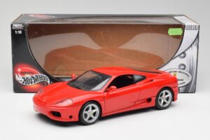 Ferrari 360 Modena Roșu Hot Wheels 1:18 25736 Metal - imaginea 8 din 8
