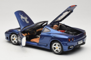 Ferrari 360 Modena Targa Ediție Limitată 333 buc Violet Metalizat Bburago 1:18 3348-F1 Metal - imaginea 5 din 8