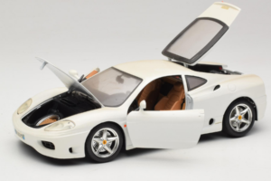Ferrari 360 Modena Alb Bburago 1:18 3368-W1 Metal - imaginea 2 din 8