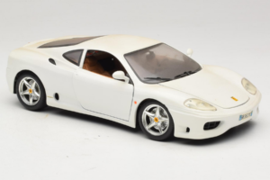 Ferrari 360 Modena Alb Bburago 1:18 3368-W1 Metal - imaginea 6 din 8
