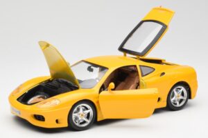 Ferrari 360 Modena Galben Bburago 1:18 3368 Metal - imaginea 2 din 8