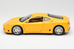 Ferrari 360 Modena Galben Bburago 1:18 3368 Metal - imaginea 4 din 8