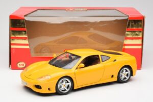 Ferrari 360 Modena Galben Bburago 1:18 3368 Metal - imaginea 8 din 8